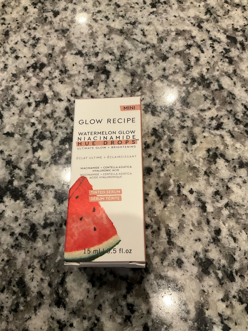 Glow Recipe Watermelon Glow Niacinamide Hue Drops Mini Sun Glow shade
